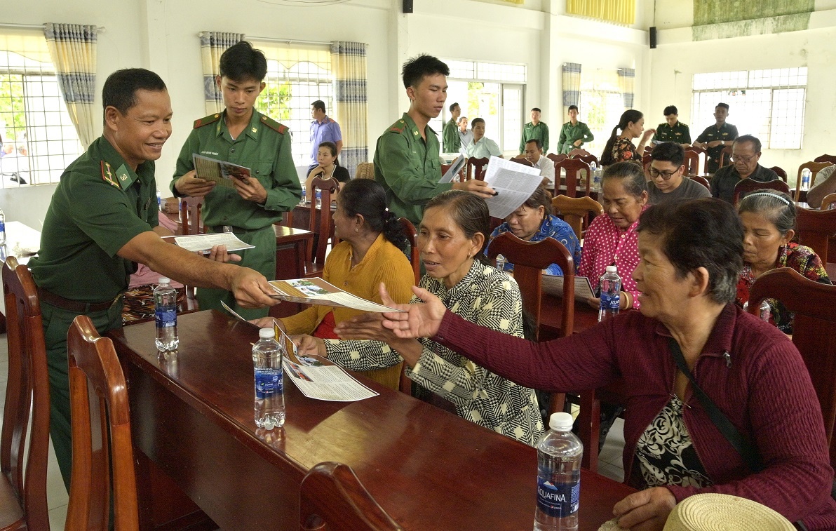 Biên phòng tỉnh Kiên Giang tuyên truyền phòng, chống IUU
