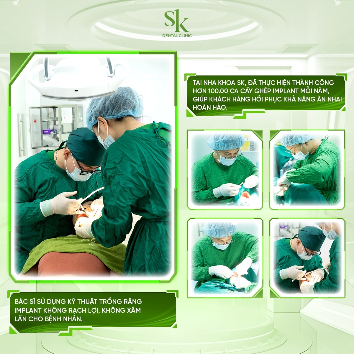 Trồng răng Implant không rạch lợi - Xu hướng hot nhưng không phải bác sĩ nào cũng thực hiện được