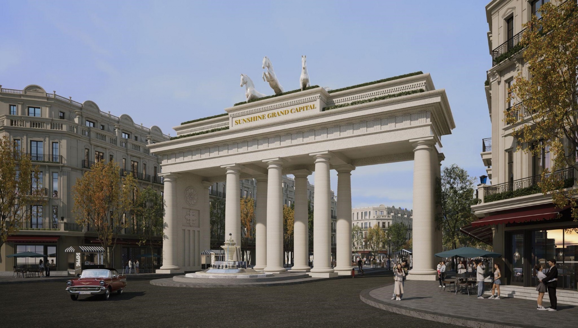 Dự án đã được cấp Quyết định chủ trương đầu tư số 6555/QĐ-UBND ngày 25/12/2023, hiện đã hoàn thành giải phóng mặt bằng 100% giai đoạn 1 và sẽ được phát triển theo mô hình quần thể đô thị Thương mại - Dịch vụ - Nghỉ dưỡng - Giải trí và khám văn hoá đa trải nghiệm, chú trọng hướng tới khía cạnh “chữa” lành Thân, Tâm, Trí cho người dùng cuối.