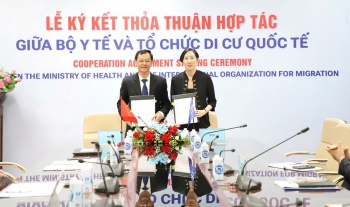 iom tiep tuc hop tac voi viet nam cai thien dich vu y te cho nguoi di cu