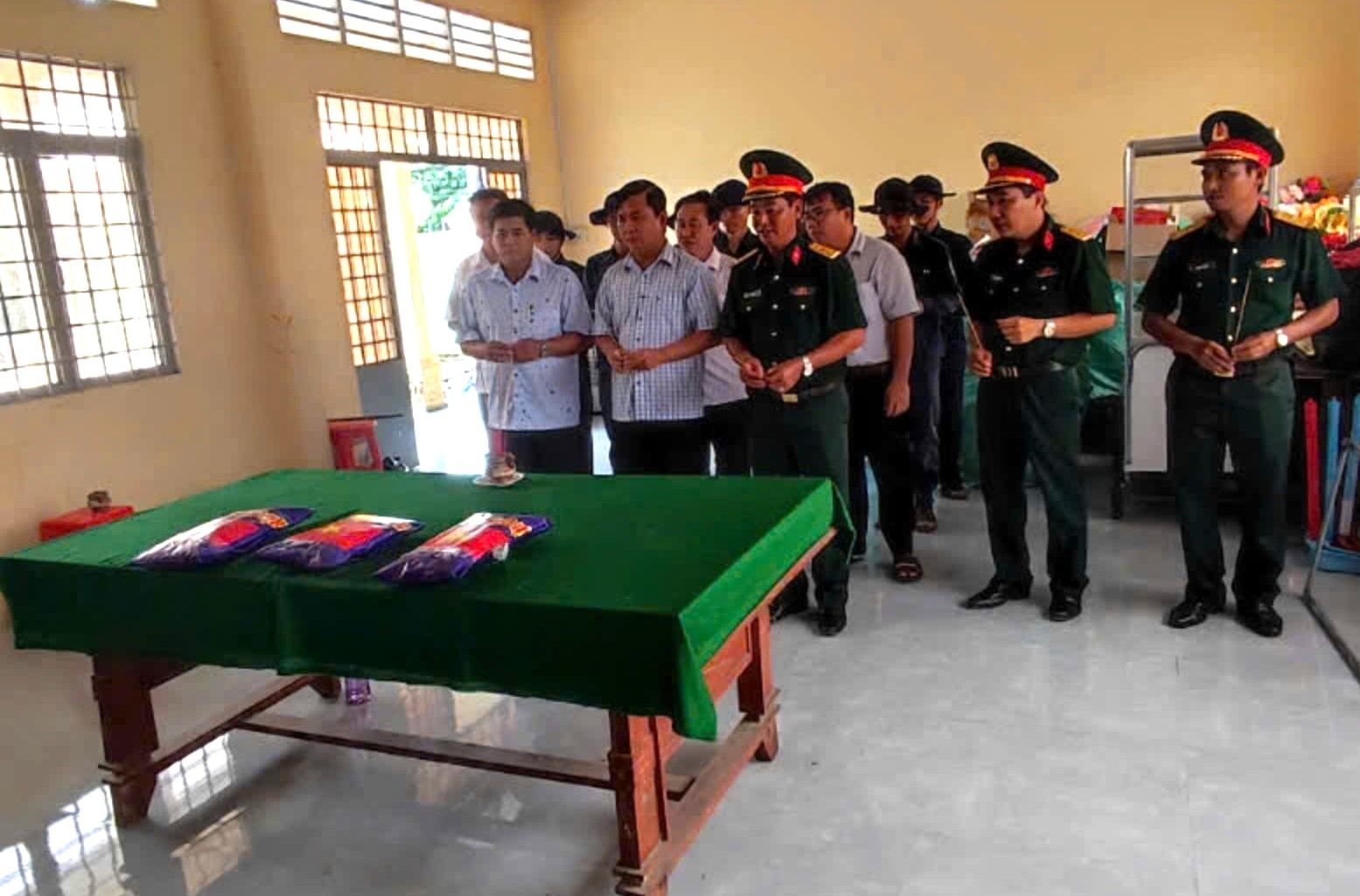 Quy tập được 8 hài cốt liệt sĩ tại huyện Cầu Kè, tỉnh Trà Vinh