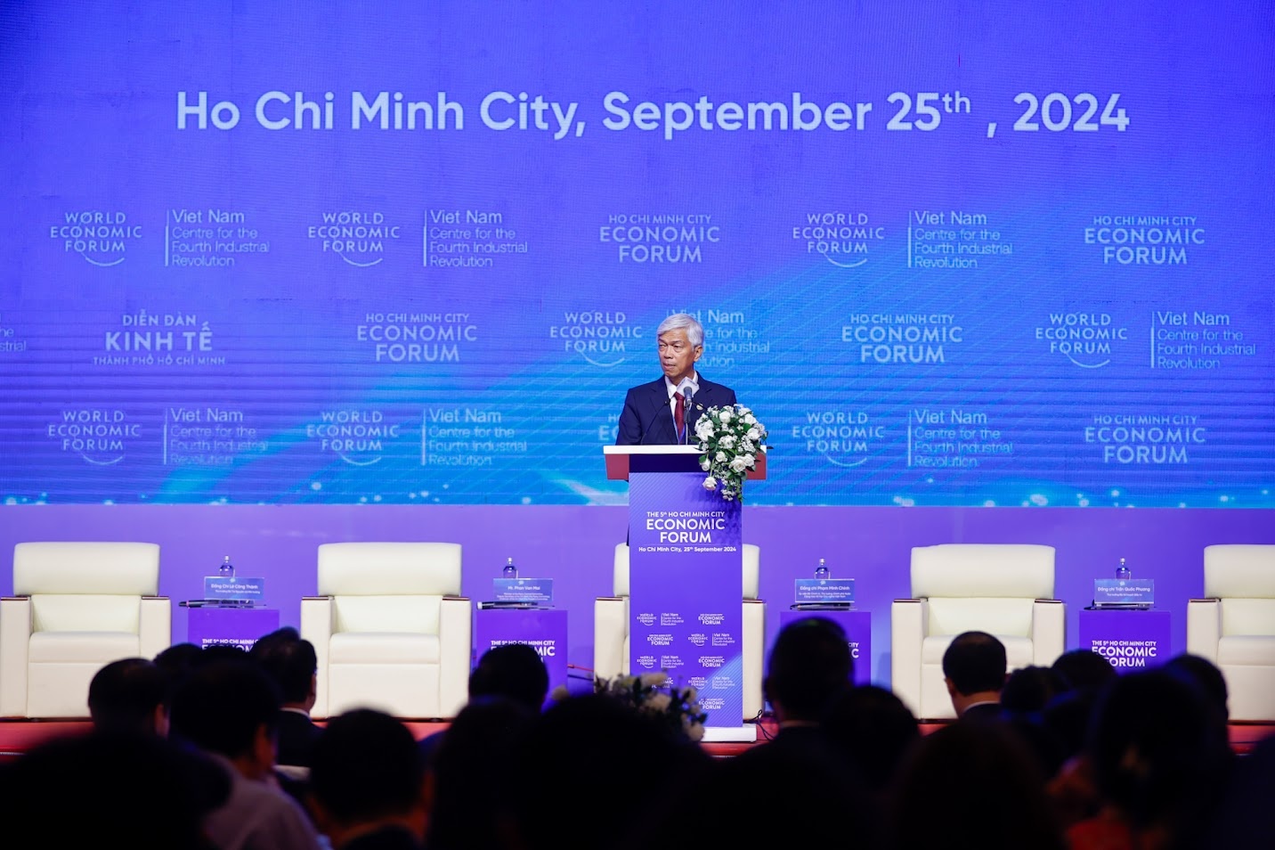 Phó Chủ tịch UBND TPHCM phát biểu đề dẫn. Ảnh VGP Phó Chủ tịch UBND TPHCM phát biểu đề dẫn. Ảnh VGP