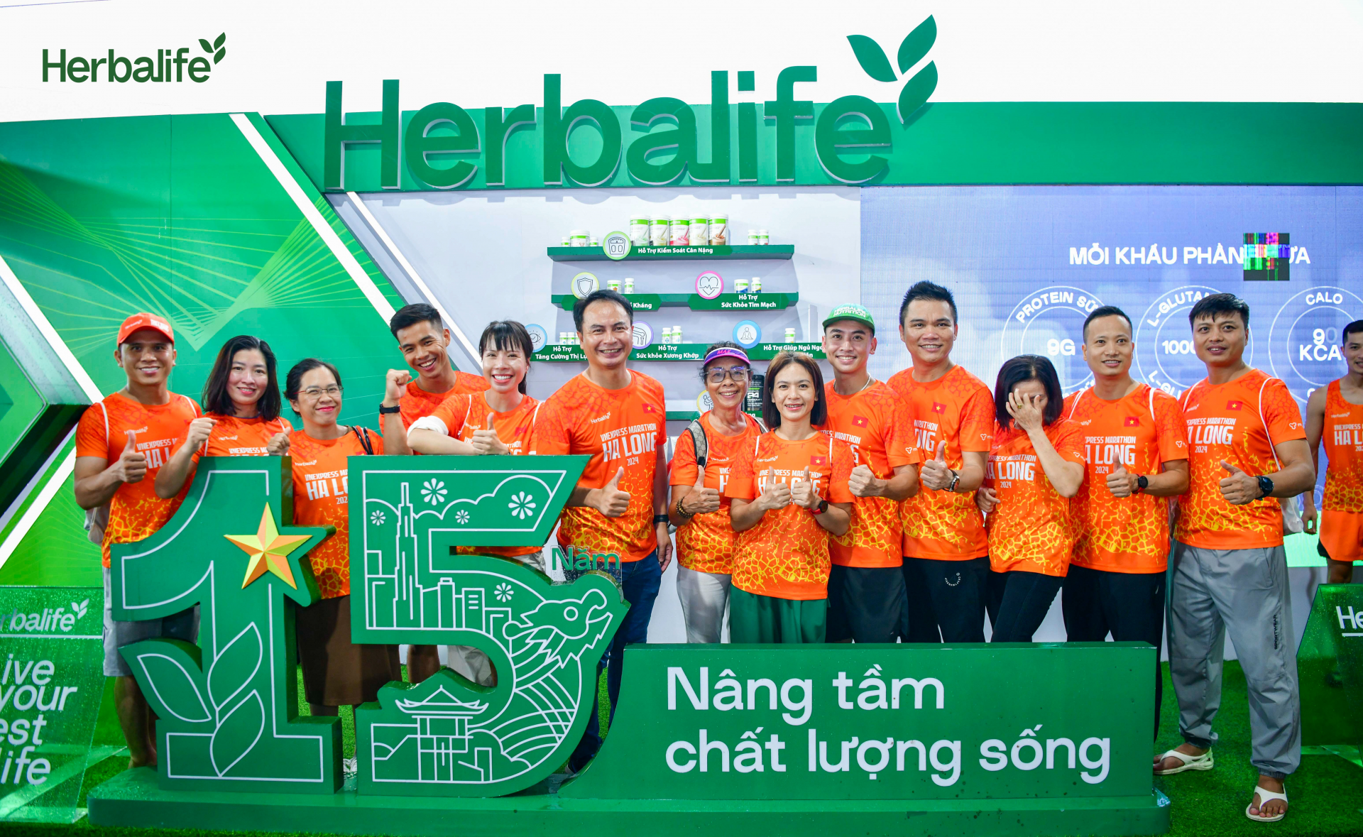 Khuyến khích lối sống năng động lành mạnh là thông điệp mà Herbalife Việt Nam muốn mang đến giải chạy VnExpress Marathon Hạ Long 2024