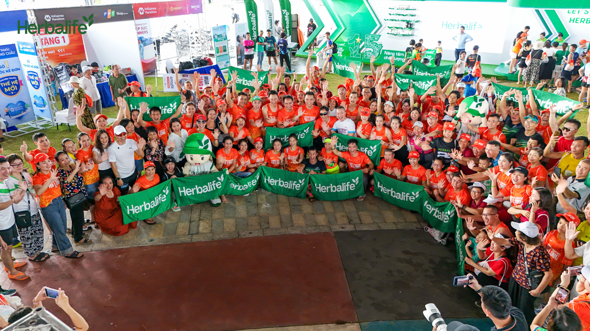 Khuyến khích lối sống năng động lành mạnh là thông điệp mà Herbalife Việt Nam muốn mang đến giải chạy VnExpress Marathon Hạ Long 2024