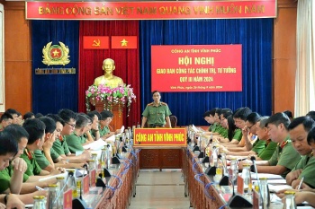 vinh phuc cong an tinh giao ban cong tac chinh tri tu tuong quy iii nam 2024