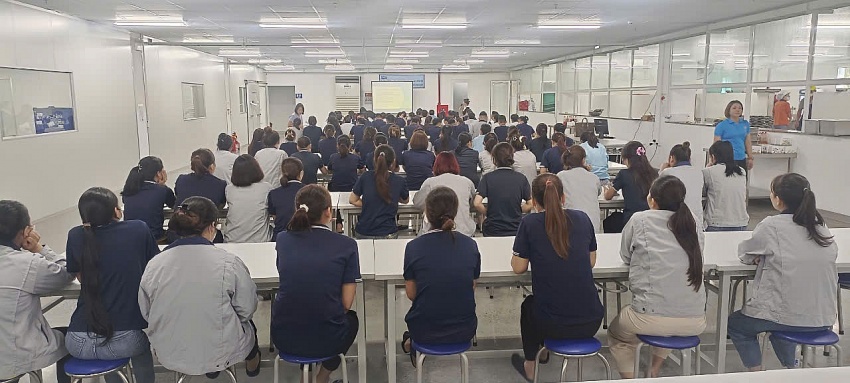Hơn 900 công nhân trong khu Công nghiệp ở Vĩnh Phúc được trang bị kiến thức về dân số và phát triển