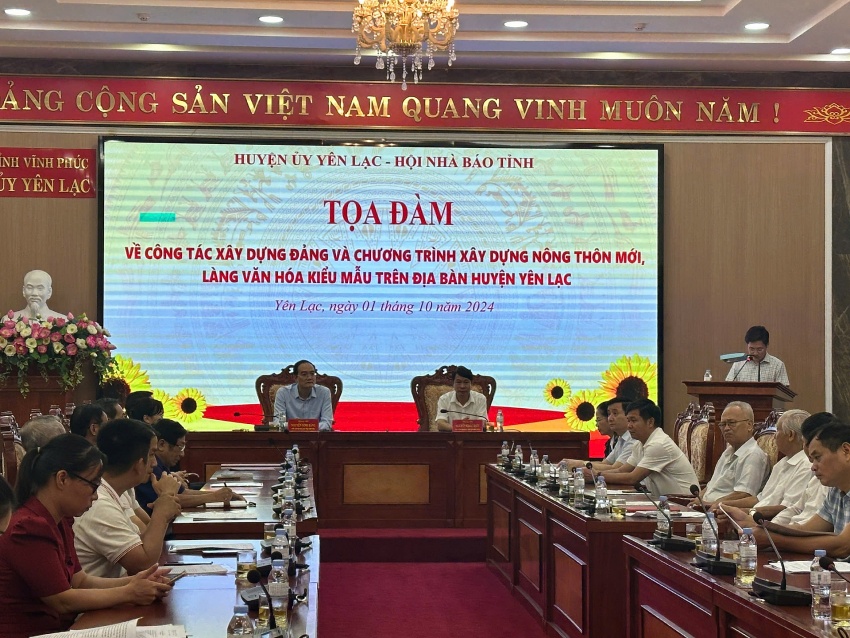 Yên Lạc (Vĩnh Phúc): Xây dựng nông thôn mới và Làng văn hóa kiểu mẫu đạt nhiều thành tựu.