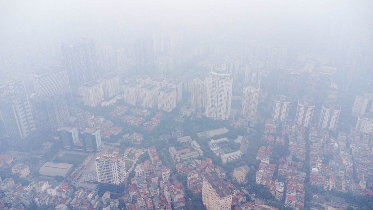 Hà Nội tiếp tục ô nhiễm không khí ở  mức cao