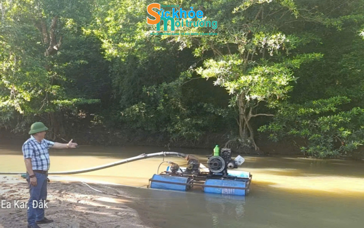 Phóng viên tạp chí Sức khỏe & Môi trường ghi nhận tại hiện trường