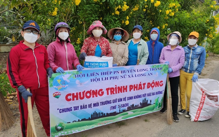 Phụ nữ Đồng Nai chung tay giảm thải rác thải nhựa