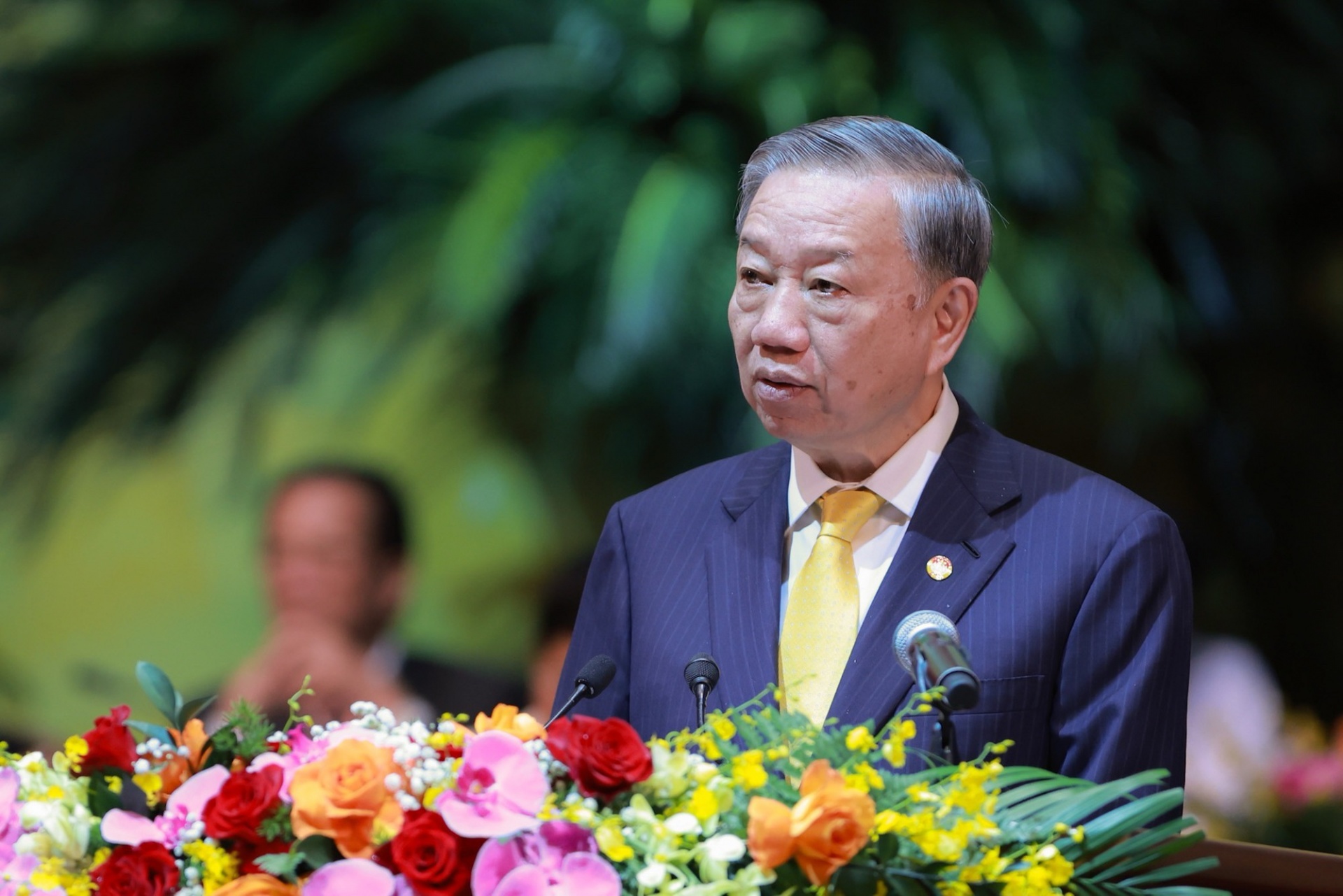 Tổng Bí thư, Chủ tịch nước Tô Lâm yêu cầu, cần thống nhất nhận thức về vị trí, tầm quan trọng đặc biệt của khối đại đoàn kết toàn dân tộc - Ảnh: VGP