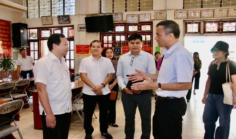 Hà Nội thẩm định xã nông thôn mới kiểu mẫu và nông thôn mới nâng cao tại 7 xã của huyện Hoài Đức Hà Nội thẩm định xã nông thôn mới kiểu mẫu và nông thôn mới nâng cao tại 7 xã của huyện Hoài Đức