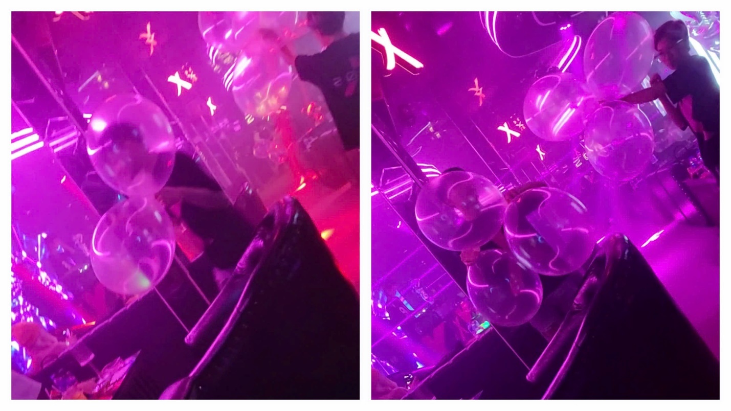 ZoneX Lounge đông khách sử dụng “bóng cười” tới mức nếu không đặt bàn trước mà bất ngờ đến thì khách phải ngồi chung bàn với người khác hoặc phải “ngậm ngùi” ra về.