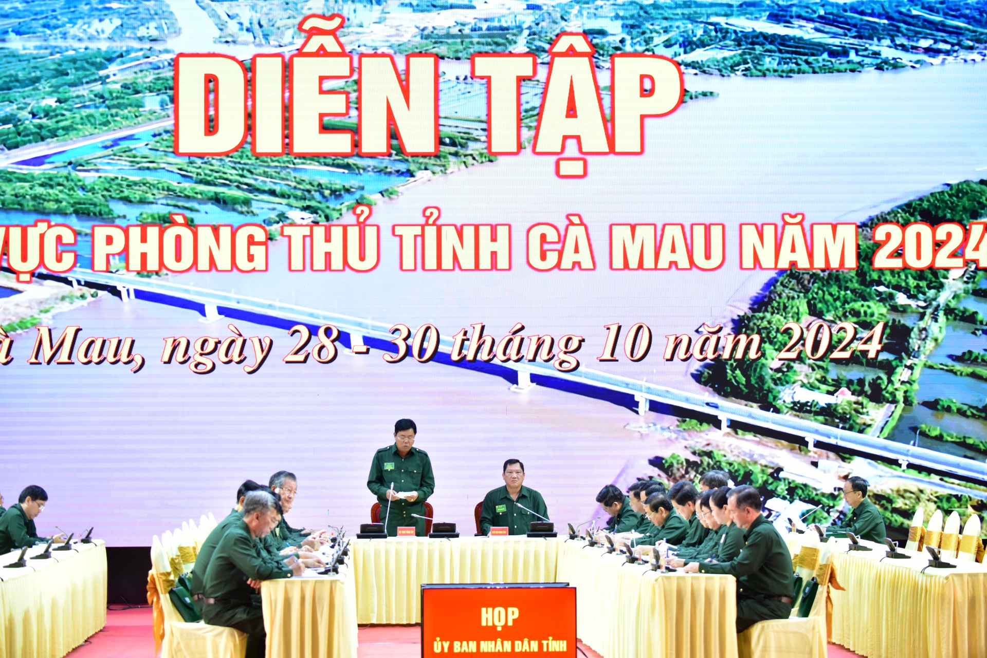 Diễn tập khu vực phòng thủ tỉnh Cà Mau năm 2024 Diễn tập khu vực phòng thủ tỉnh Cà Mau năm 2024