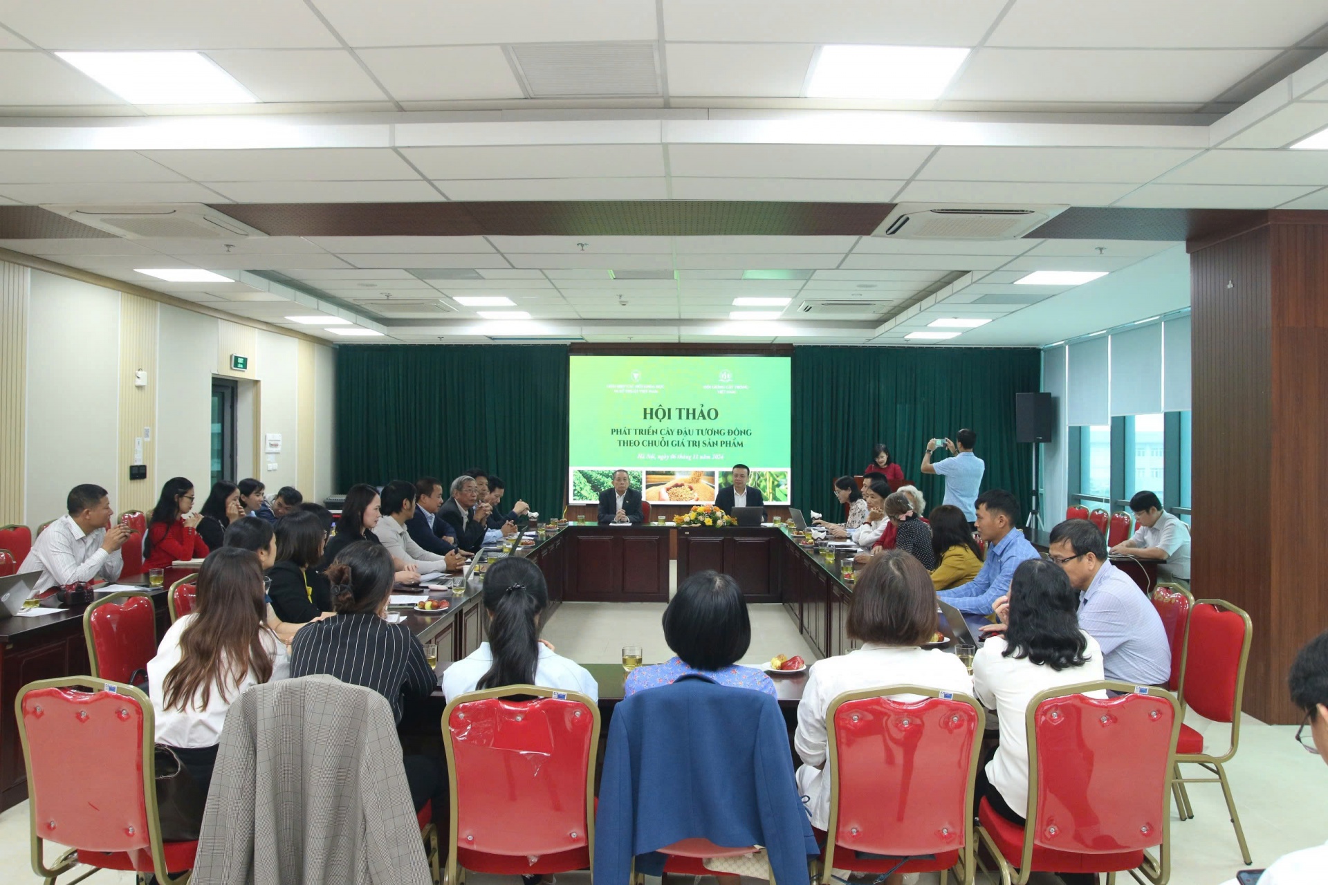 Phát huy chuỗi giá trị cây đậu tương đông Phát huy chuỗi giá trị cây đậu tương đông