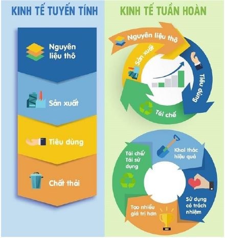 Kinh tế tuần hoàn trong xử lý rác thải ở Việt Nam