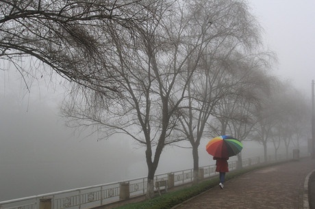 Khu vực Bắc Bộ, Bắc Trung Bộ có sương mù, trời chuyển rét