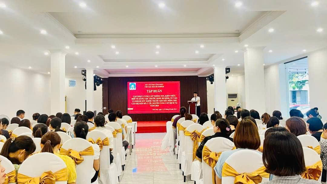 Hiệu quả công tác truyền thông chăm sóc sức khoẻ sinh sản, tư vấn và khám sức khoẻ trước hôn nhân ở Vĩnh Phúc