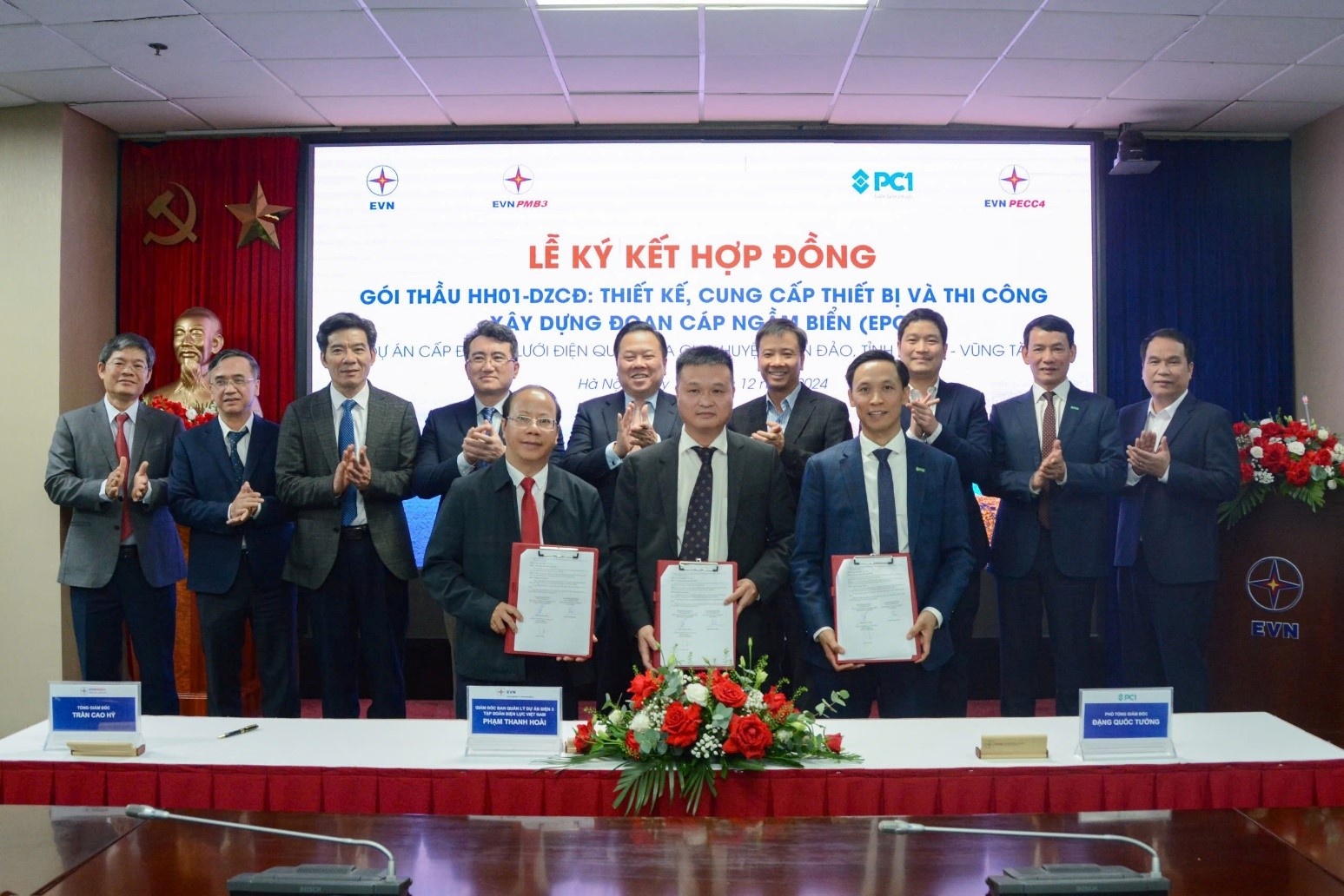 EVN triển khai Dự án Cấp điện từ lưới điện quốc gia cho huyện Côn Đảo, tỉnh Bà Rịa – Vũng Tàu EVN triển khai Dự án Cấp điện từ lưới điện quốc gia cho huyện Côn Đảo, tỉnh Bà Rịa – Vũng Tàu