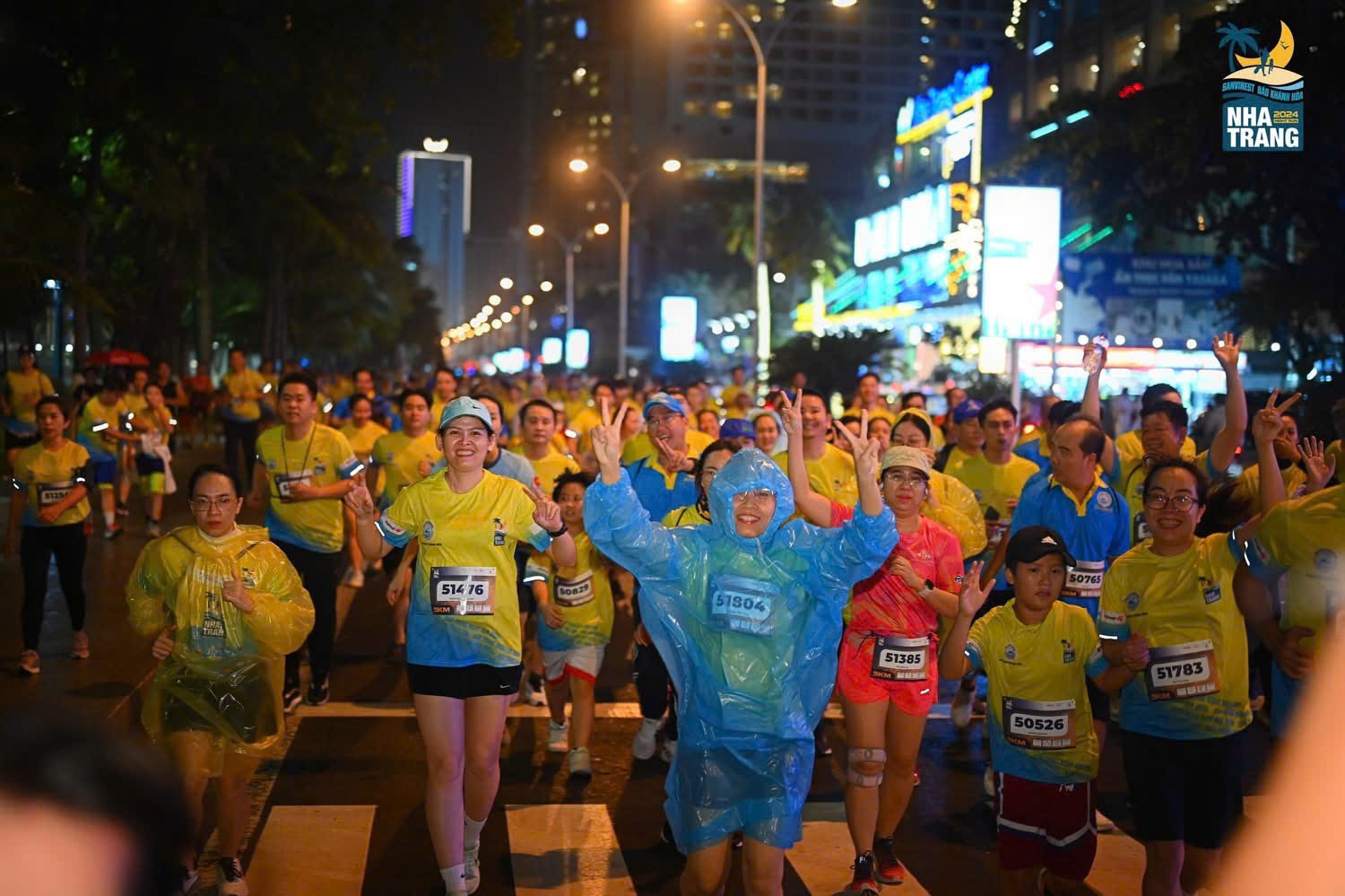 Có 3.150 vận động viên tham gia Giải “Nha Trang Night Run Sanvinest - Báo Khánh Hòa 2024”