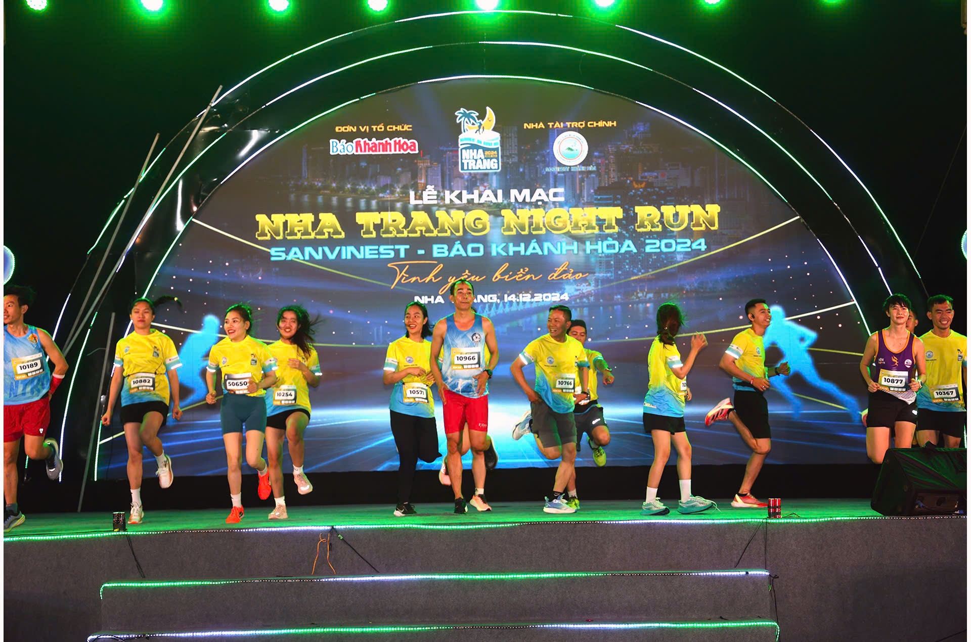 Có 3.150 vận động viên tham gia Giải “Nha Trang Night Run Sanvinest - Báo Khánh Hòa 2024”