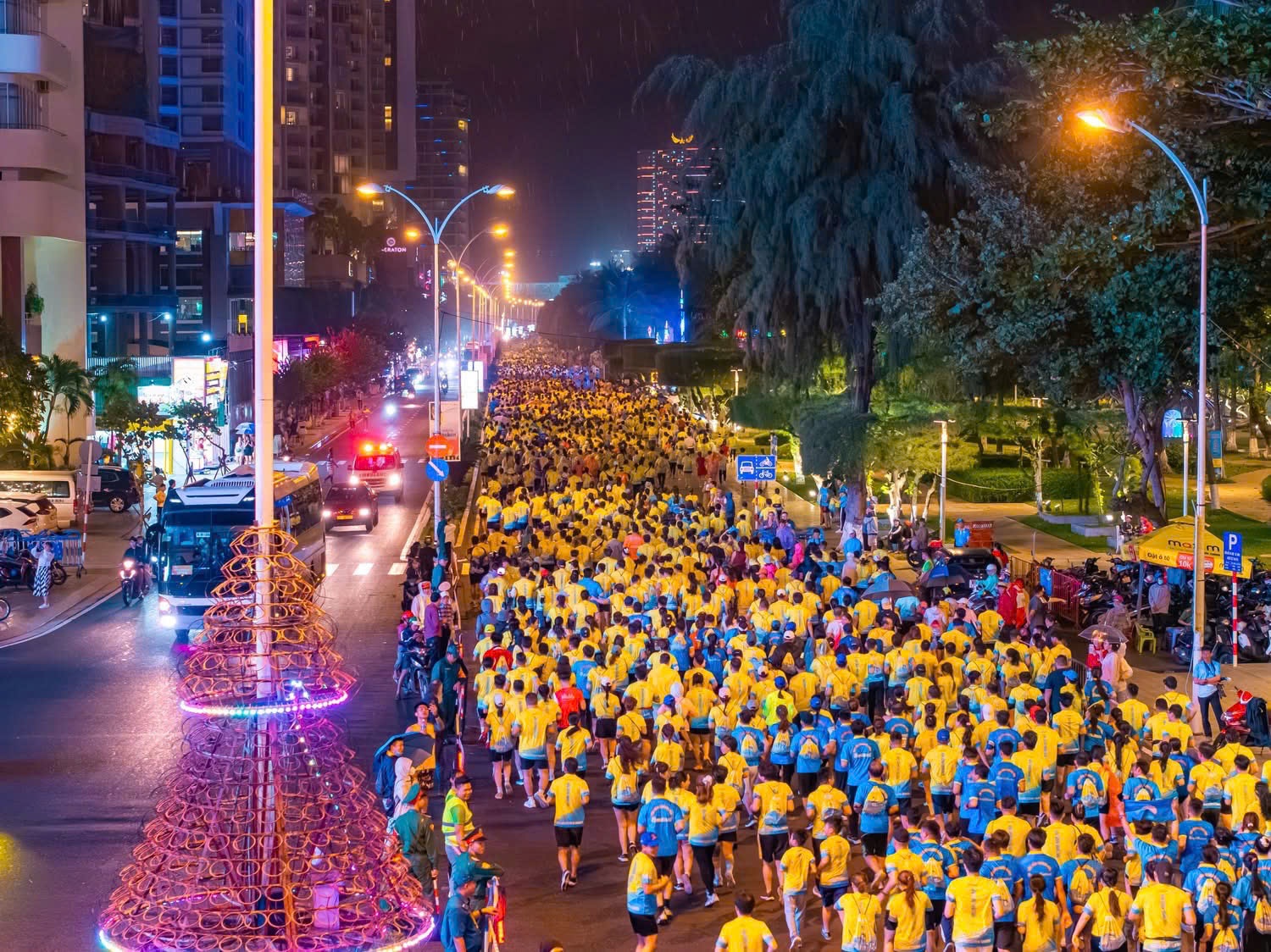 Có 3.150 vận động viên tham gia Giải “Nha Trang Night Run Sanvinest - Báo Khánh Hòa 2024”