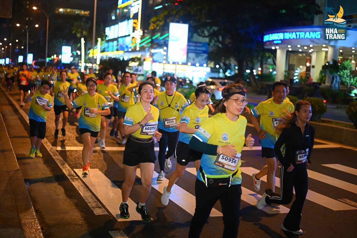 Có 3.150 vận động viên tham gia Giải “Nha Trang Night Run Sanvinest - Báo Khánh Hòa 2024”