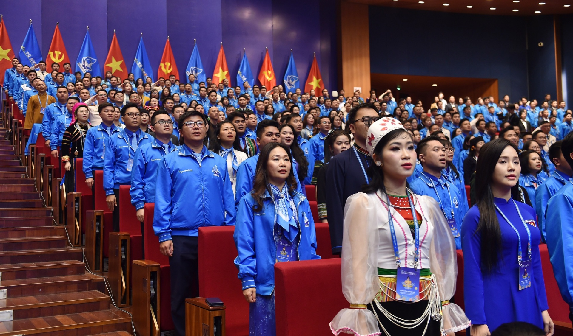   Đại hội có sự tham gia của 980 đại biểu chính thức là cán bộ, hội viên, thanh niên tiêu biểu trên các lĩnh vực trong và ngoài nước - Ảnh: VGP