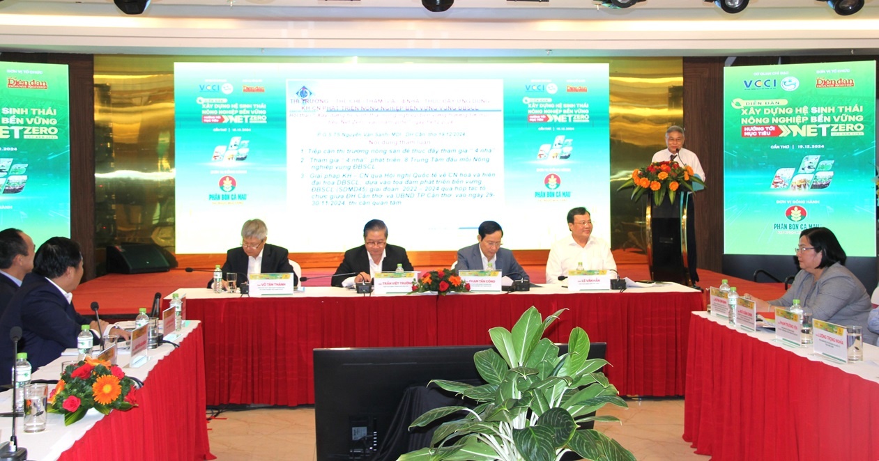 Cần Thơ: Xây dựng hệ sinh thái nông nghiệp bên vững hướng tới mục tiêu Net Zero