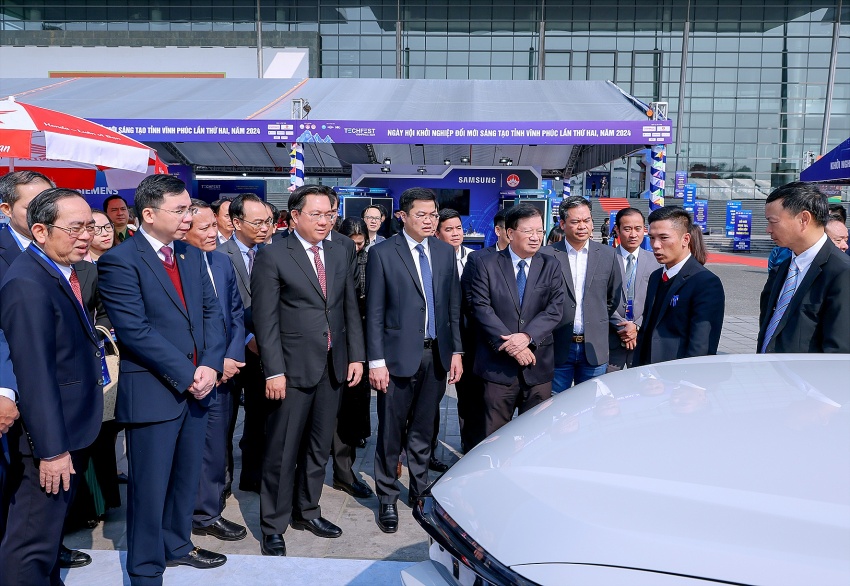 Vĩnh Phúc khai mạc Ngày hội khởi nghiệp đổi mới sáng tạo tỉnh lần thứ hai, năm 2024 Vĩnh Phúc khai mạc Ngày hội khởi nghiệp đổi mới sáng tạo tỉnh lần thứ hai, năm 2024