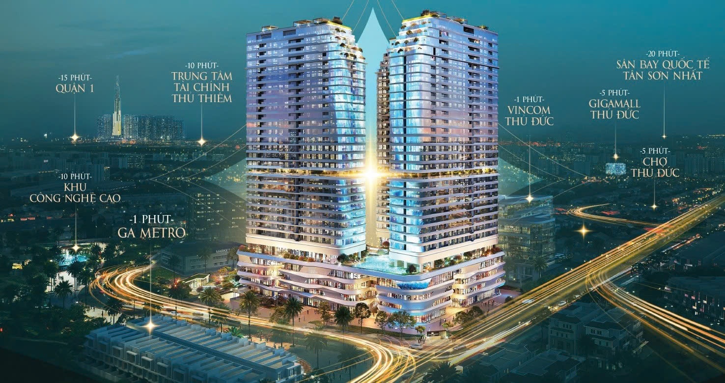    King Crown Infinity sở hữu toạ độ kim cương ngay trục đường huyết mạch tại trung tâm TP Thủ Đức