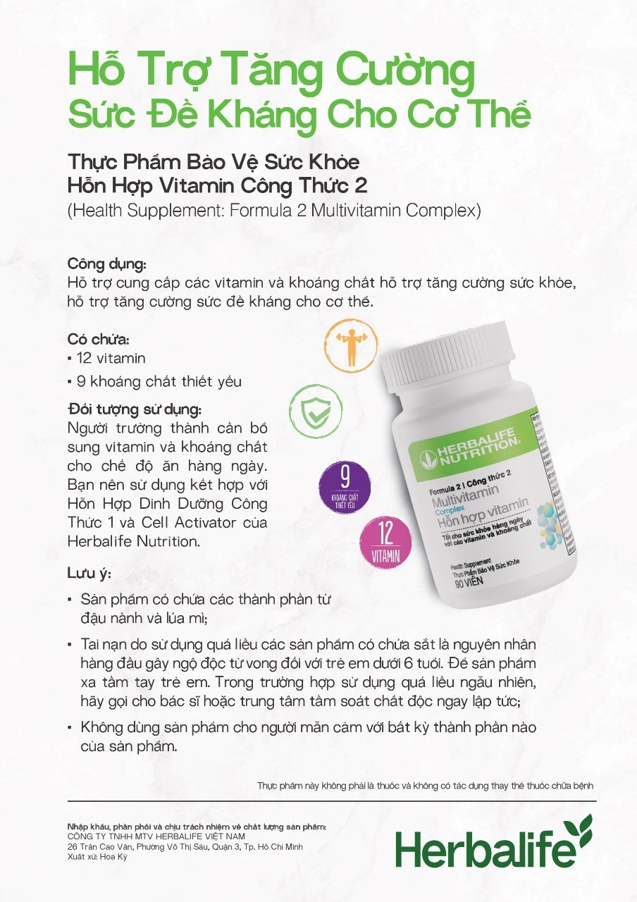 Khảo sát của Herbalife tại khu vực Châu Á – Thái Bình Dương: 9 trên 10 người Việt cho rằng một chế độ ăn uống lành mạnh rất quan trọng để hỗ trợ sức k