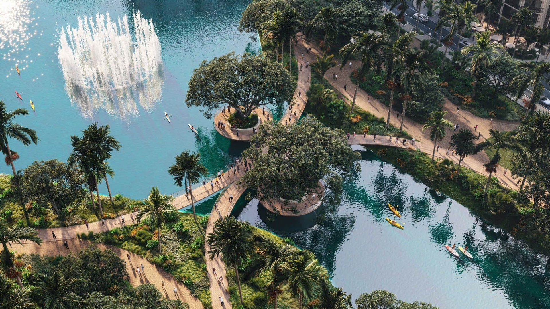 Dự án mang đến không gian sống chan hòa với thiên nhiên