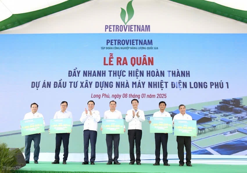 Petrovietnam quyết tâm hoàn thành Dự án Nhiệt điện Long Phú 1 trước năm 2027