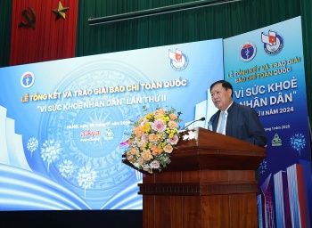 trao giai bao chi toan quocvi suc khoe nhan dan lan thu 2