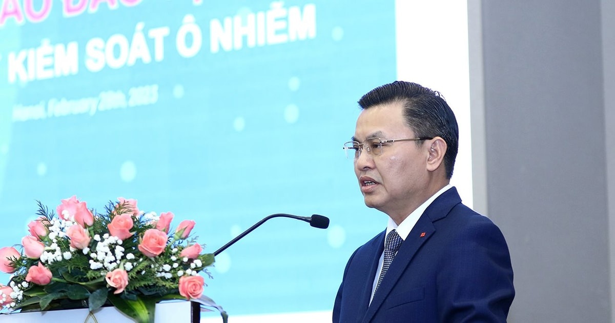 Tiến sỹ Hoàng Văn Thức – Cục trưởng Cục Kiểm soát Ô nhiễm môi trường (Bộ Tài nguyên và Môi trường)