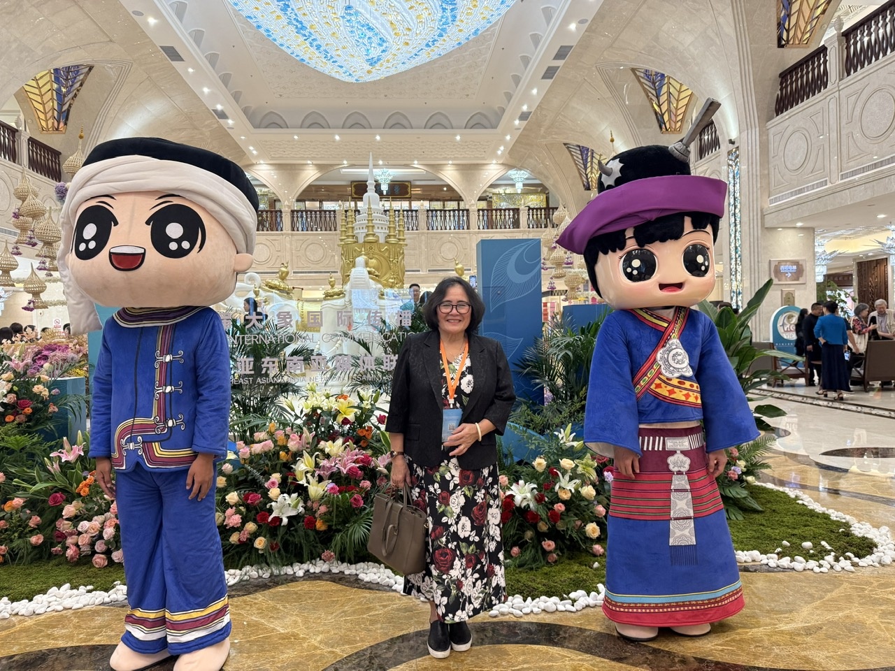 Một góc ở Trung tâm thượng mại