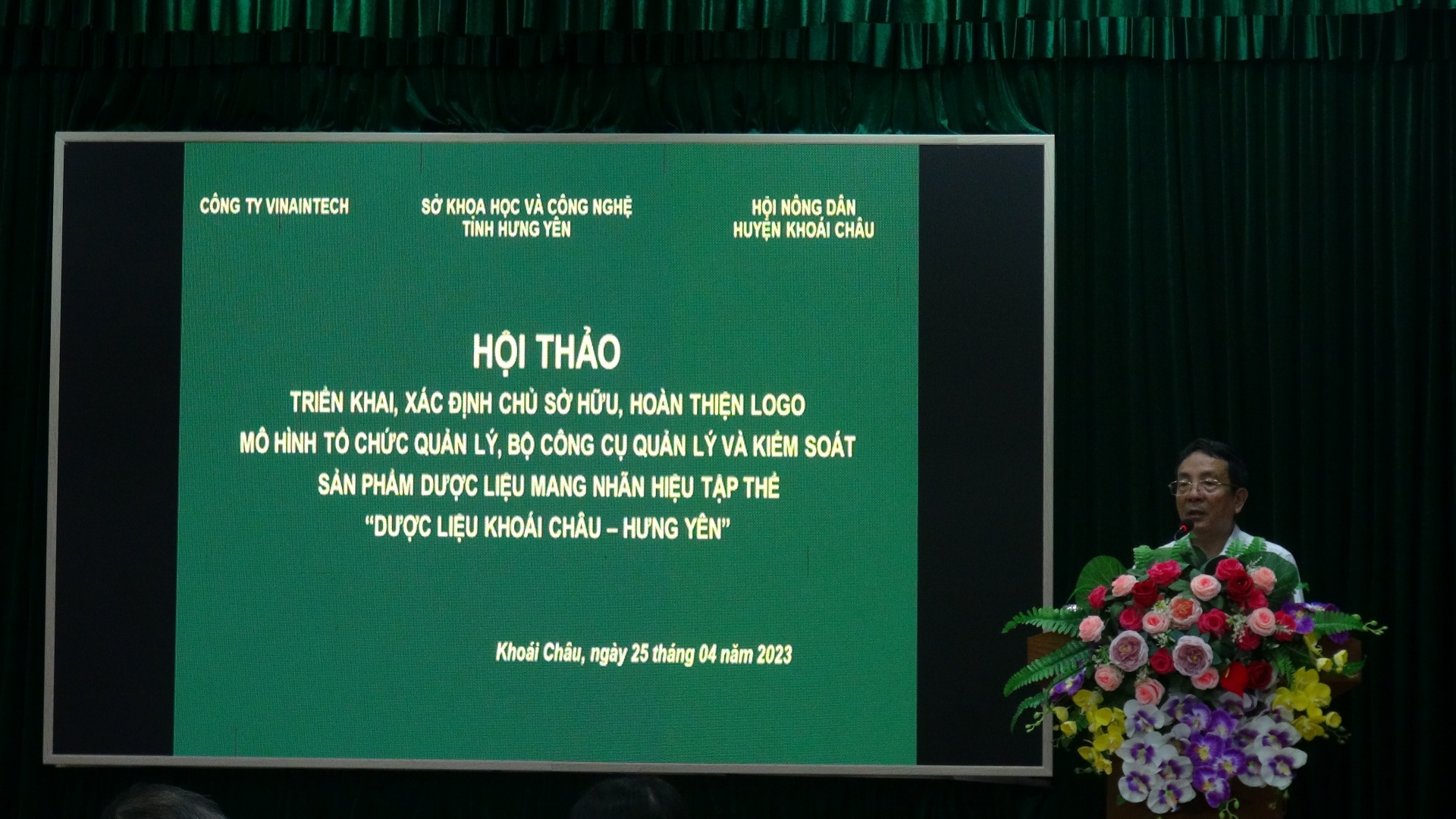 Xây dựng nhãn hiệu tập thể “Dược liệu Khoái Châu-  Hưng Yên” Để người dân làm giàu từ cây dược liệu