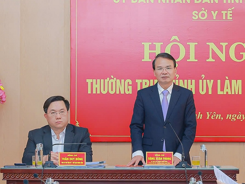 Vĩnh Phúc phấn đấu xây dựng ngành Y tế trong top 10 cả nước Vĩnh Phúc phấn đấu xây dựng ngành Y tế trong top 10 cả nước