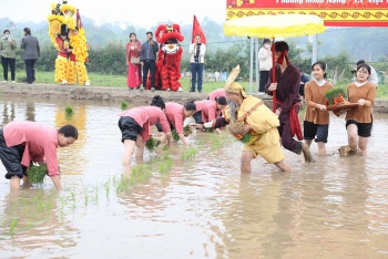 to chuc le hoi vua hung day dan cay lua