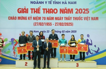 be mac giai the thao nganh y te ha nam nam 2025