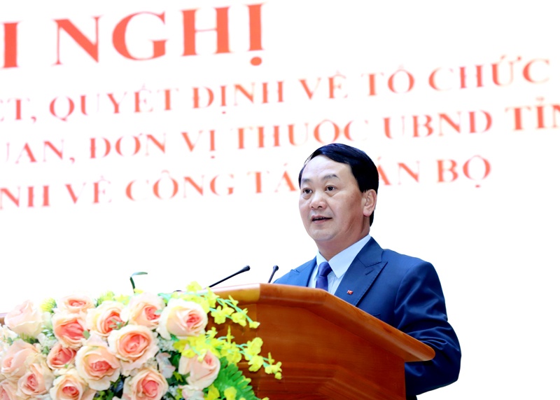 Hà Giang: Công bố Nghị quyết, các Quyết định về tổ chức bộ máy và công tác cán bộ