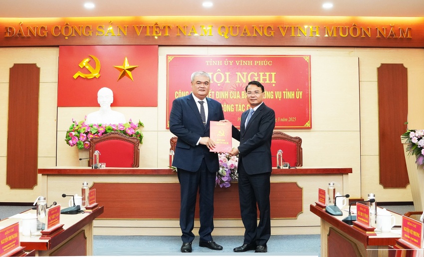 Vĩnh Phúc bổ nhiệm nhiều lãnh đạo mới ở các sở ngành, địa phương