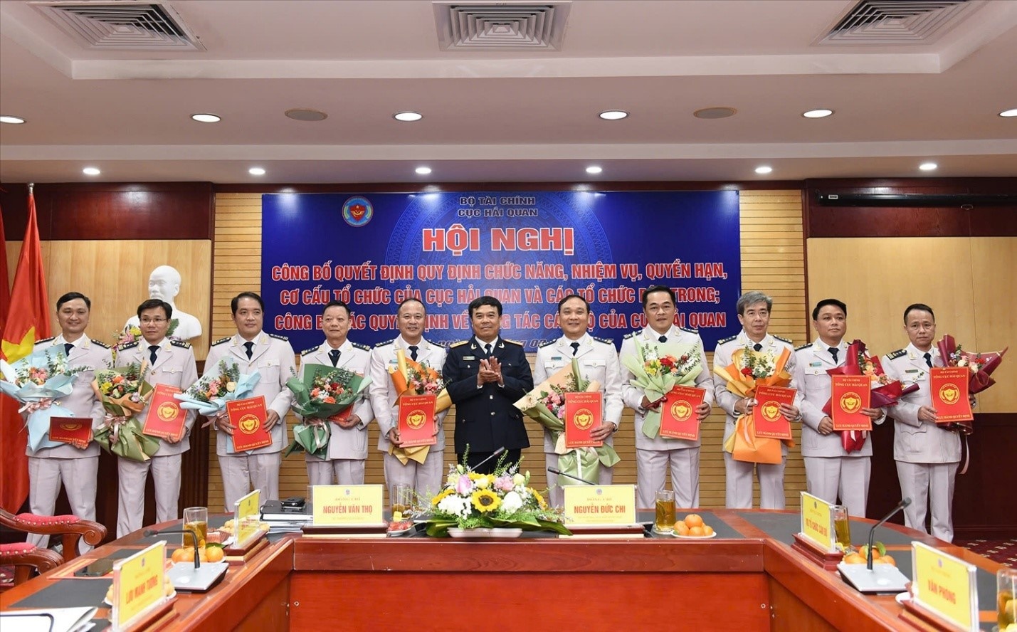 Cục Hải quan Công bố các Quyết định quy định chức năng, nhiệm vụ, quyền hạn, cơ cấu tổ chức