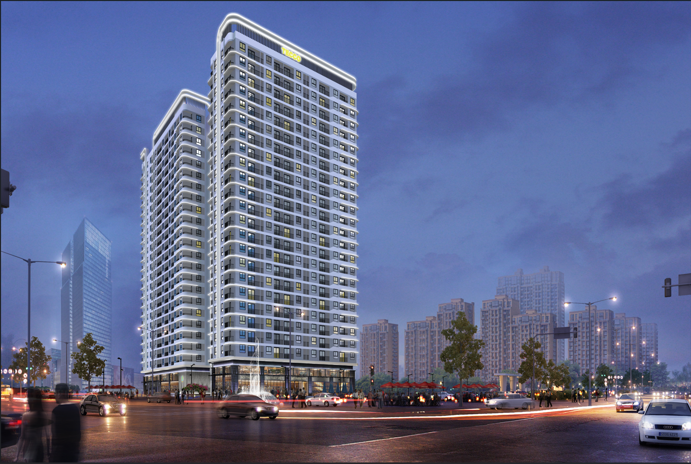 Chung cư Ben Hill - Điểm nhấn đô thị mới của thành phố Thuận An (Nguồn ảnh: DXMB)