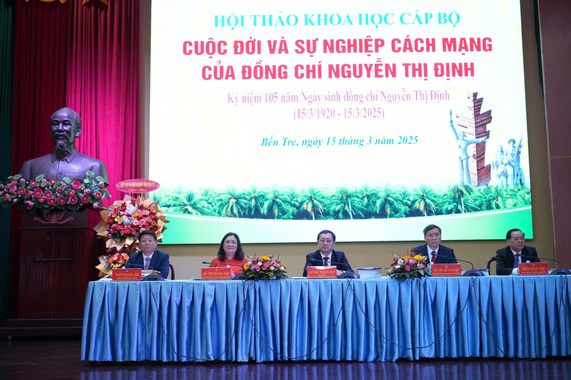 Nữ tướng Nguyễn Thị Định với phong trào Đồng Khởi Bến Tre