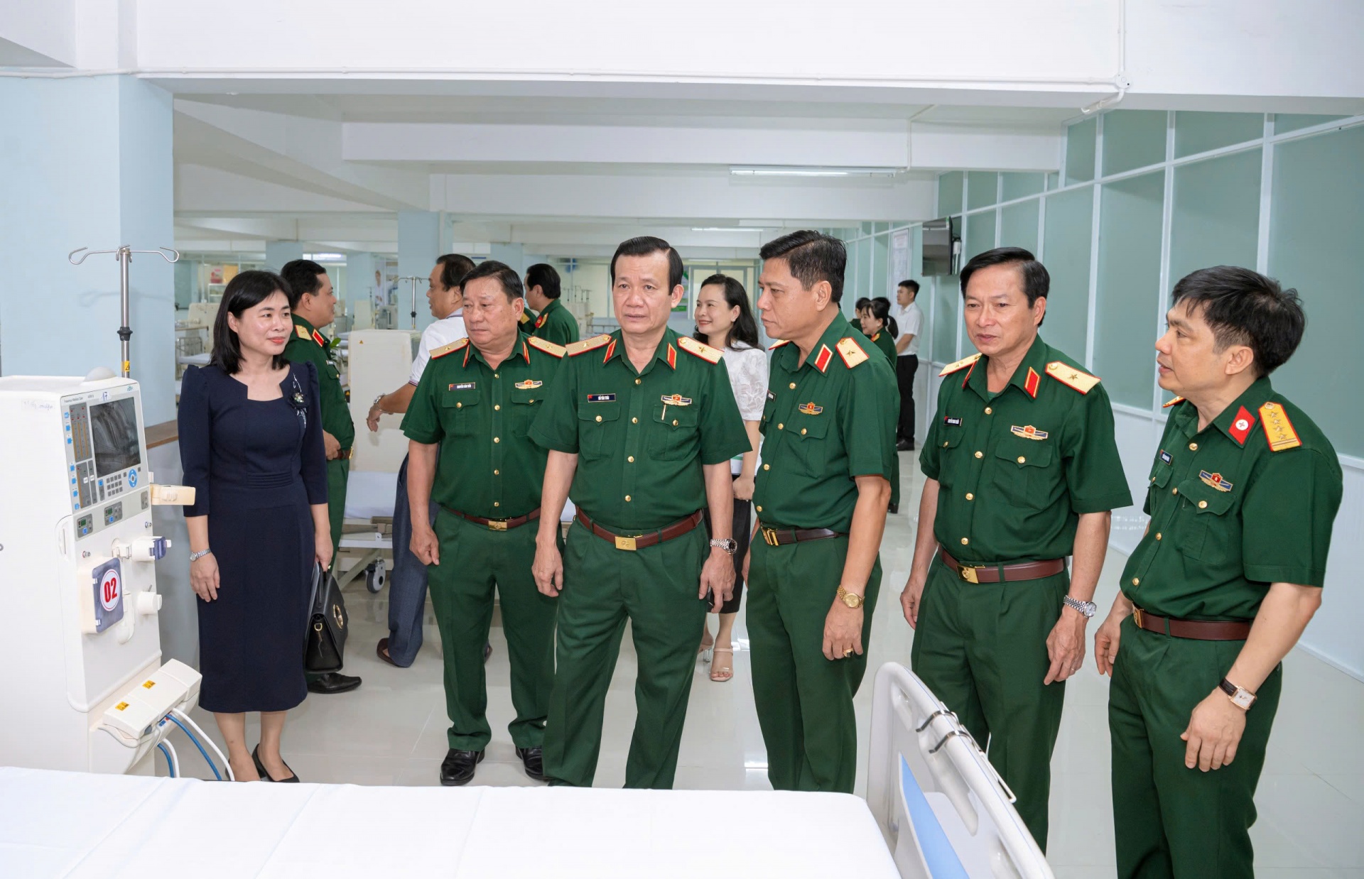 Bệnh viện Quân y 121 đưa Trung tâm lọc máu hiện đại vào hoạt động