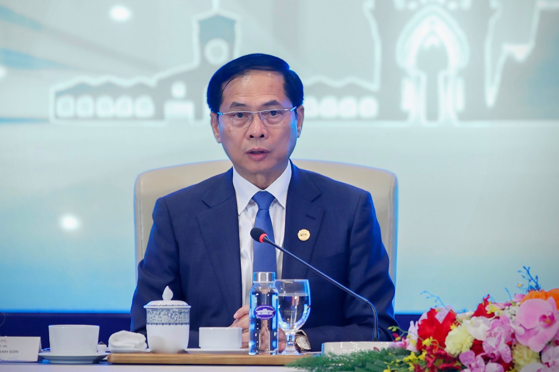 Phó Thủ tướng Bùi Thanh Sơn phát biểu tại Phiên thảo luận - Ảnh: VGP Phó Thủ tướng Bùi Thanh Sơn phát biểu tại Phiên thảo luận - Ảnh: VGP