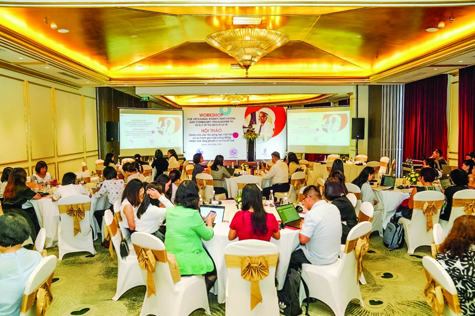 Hội Nữ trí thức Việt Nam với hoạt động sở hữu trí tuệ