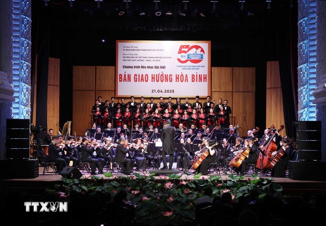Chương trình hòa nhạc đặc biệt “Bản giao hưởng hòa bình”